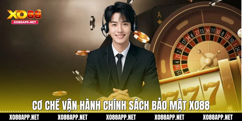 Cơ chế vận hành chính sách bảo mật Xo88